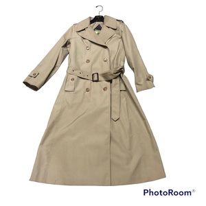 Fox Run 2 Vtg Trench Coat